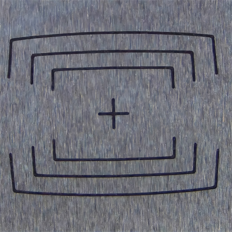 9-common metal micro-grooves