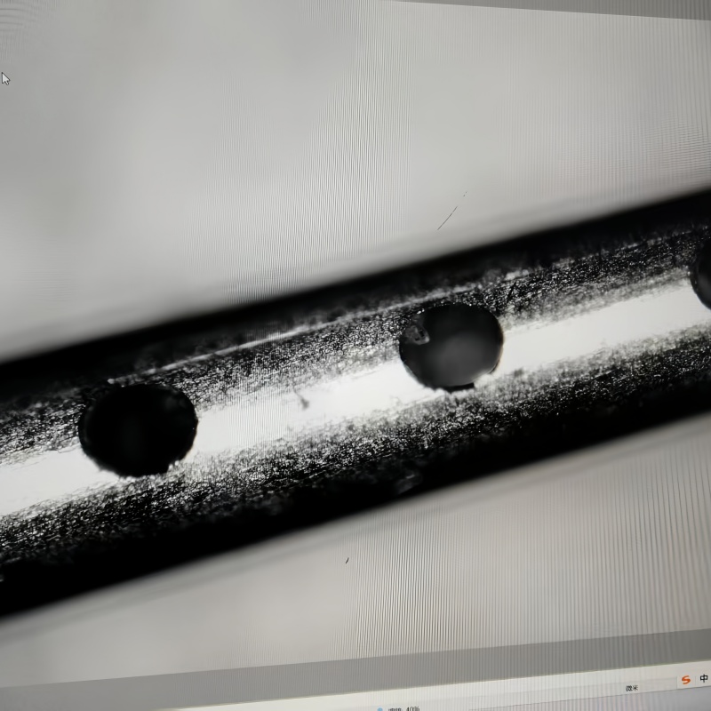 7-stainless steel microholes